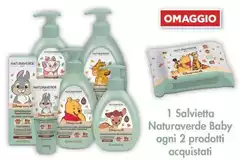 Naturaverde - 1 Salvietta  Baby Ogni 2 Prodotti Acquistati