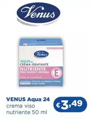Venus - Aqua 24 Crema Viso Nutriente