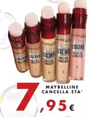 Maybelline - Cancella Eta
