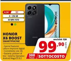 Honor - X6 Boost Smartphone