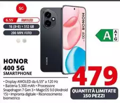 Honor - 400 5G Smartphone
