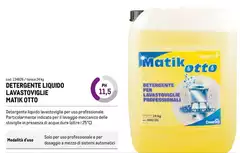 Cam - Matik Otto - Detergente Liquido Lavastoviglie