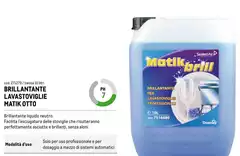 Diversey - Matik - Brillantante Lavastoviglie