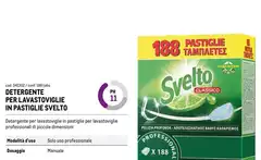 Svelto - Detergente Per Lavastoviglie In Pastiglie Svelto - Detergente Per Lavastoviglie In Pastiglie
