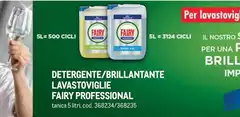 Brill - Fairy - Detergente/antante Lavastoviglie Professional