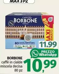 Caffe borbone - Caffè In Cialde Miscela Decisa