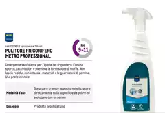 Pronto - Pulitore Frigorifero Metro Professional