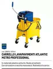 Atlantic - Metro Professional - Carrello Lavapavimenti Atlantic - Metro Professional - Carrello Lavapavimenti