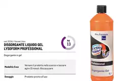 Lysoform - Disgorgante Liquido Gel