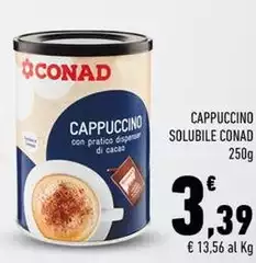 Conad - Cappuccino Solubile