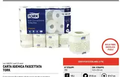 Soft - Tork - Carta Igienica Fascettata Soft - Tork - Carta Igienica Fascettata