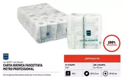 Metro Professional - Carta Igienica Fascettata Metro Professional - Carta Igienica Fascettata