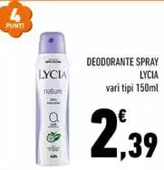 Lycia - Deodorante Spray