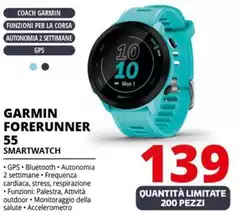 Garmin - Forerunner 55 Smartwatch