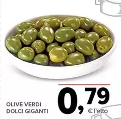 Olive Verdi Dolci Giganti