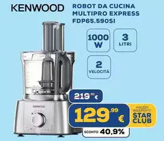 Kenwood - Robot Da Cucina Multipro Express FDP65.590SI