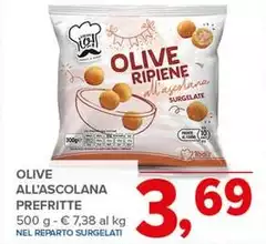 Olive All'ascolana Prefritte