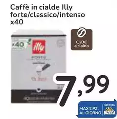 Milk protein - Caffè In Cialde Illy Forte/Classico/Intenso