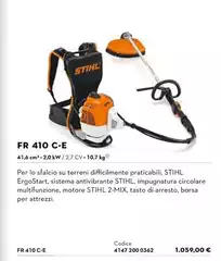 Stihl - Fr 410 C-e Stihl - Fr 410 C-e