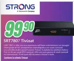 Samsung - Strong SRT7807 Tivusat