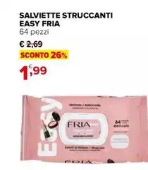 Fria - Salviette Struccanti Easy