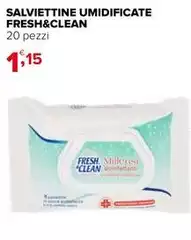 Fresh & Clean - Salviettine Umidificate