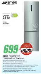 Smeg - Frigorifero Combinato RCC21XDNMC