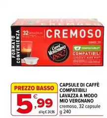 Lavazza - Capsule Di Caffè Compatibili  A Modo Mio