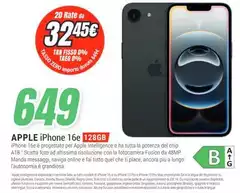 Apple - Iphone 16e 128gb