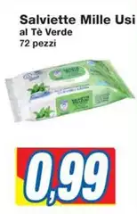 Salviette Mille Usi Al Tè Verde