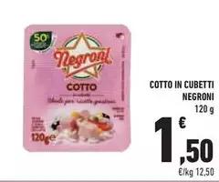 Negroni - Cotto In Cubetti