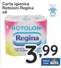 Regina - Carta Igienica Rotoloni