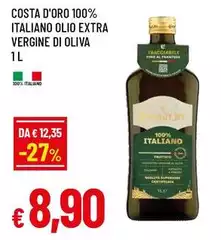Costa d'Oro - 100% Italiano Olio Extra Vergine Di Oliva