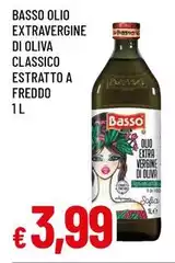 Basso - Olio Extravergine Di Oliva Classico Extratto A Freddo