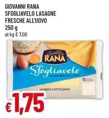 Rana - Sfogliavelo Lasagne Fresche All'Uovo