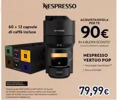 Nespresso - Vertuo Pop