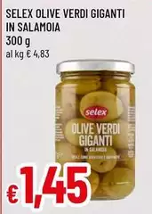 Selex - Olive Verdi Giganti In Salamoia