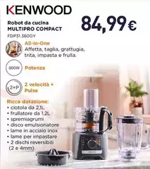 Kenwood - Robot Da Cucina Multipro Compact FDP31.36OGY