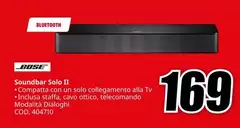 Bose - Soundbar Solo II