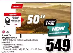 LG - Smart Tv 50QNED80AGA