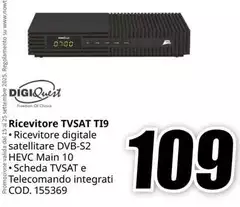Digiquest - Ricevitore TVSATI TI9