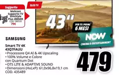 Samsung - Smart TV 4K 43Q7FAUQ