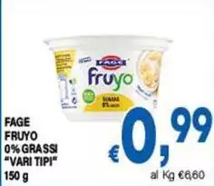 Fage - Fruyo 0% Grassi