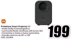 Xiaomi - Proiettore Smart Projector L11