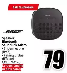 Bose - Bluetooth Soundlink Micro