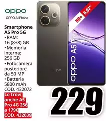 Oppo - Smartphone A5 Pro 5G