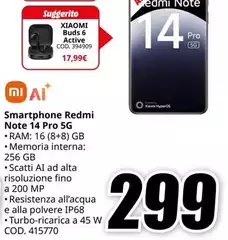 Xiaomi - Smartphone Redmi Note 14 Pro 5g