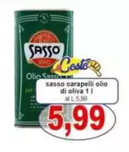Sasso - Olio  Carapelli Olio Di Oliva
