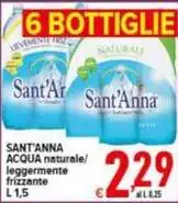 Sant'anna - Acqua Naturale/ Leggermente Frizzante