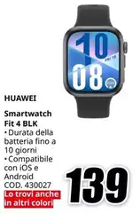 Huawei - Smartwatch Fit 4 BLK